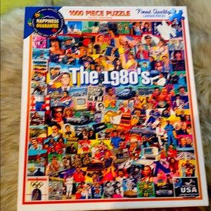 White Mountain 1000 piece puzzle “The 1980’s”